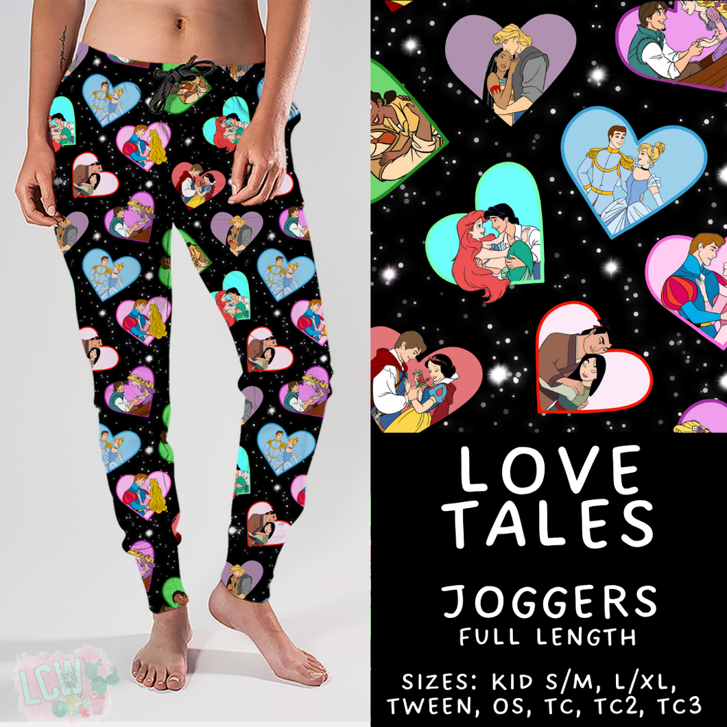 Batch #457 - Magical Character Love Collection - Closes 12/1 - ETA mid Jan - Love Tales Joggers