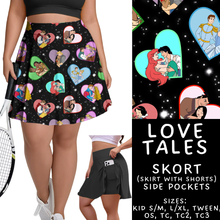 Load image into Gallery viewer, Batch #457 - Magical Character Love Collection - Closes 12/1 - ETA mid Jan - Love Tales Alien Skort
