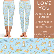 Load image into Gallery viewer, Batch #308 - Storybook Collection 2 - Closes 3/21 - ETA mid May - Love You Full and Capri Length Leggings
