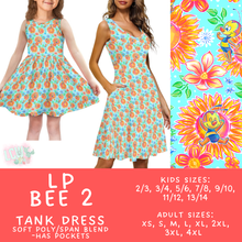 Load image into Gallery viewer, Batch #553 - LP Collection 3 - Closes 7/8 - ETA early Sept - LP Bee 2 Women's &amp; Girl's Tank Dress
