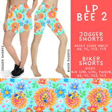 Load image into Gallery viewer, Batch #553 - LP Collection 3 - Closes 7/8 - ETA early Sept - LP Bee 2 Biker &amp; Jogger Shorts
