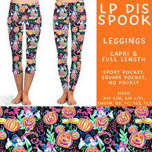 Load image into Gallery viewer, Batch #553 - LP Collection 3 - Closes 7/8 - ETA early Sept - LP Dis Spook Full and Capri Length Leggings
