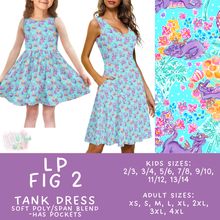 Load image into Gallery viewer, Batch #553 - LP Collection 3 - Closes 7/8 - ETA early Sept - LP Fig 2 Women's &amp; Girl's Tank Dress
