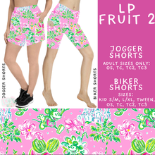 Load image into Gallery viewer, Batch #553 - LP Collection 3 - Closes 7/8 - ETA early Sept - LP Fruit 2 Biker &amp; Jogger Shorts
