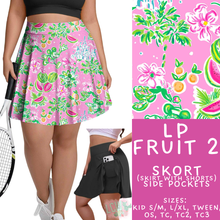 Load image into Gallery viewer, Batch #553 - LP Collection 3 - Closes 7/8 - ETA early Sept - LP Fruit 2 Skort
