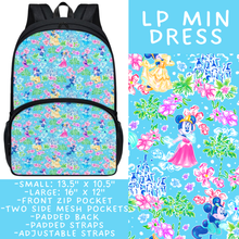 Load image into Gallery viewer, Batch #545 - Back to School 3 - Closes 6/19 - ETA early/mid August - LP Min Dress Backpacks
