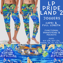 Load image into Gallery viewer, Batch #553 - LP Collection 3 - Closes 7/8 - ETA early Sept - LP Pride Land 2 Full and Capri Length Joggers

