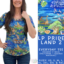 Load image into Gallery viewer, Batch #553 - LP Collection 3 - Closes 7/8 - ETA early Sept - LP Pride Land 2 Everyday Tank &amp; Tee

