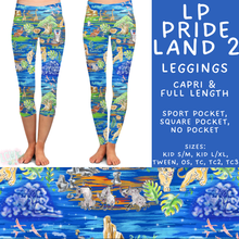 Load image into Gallery viewer, Batch #553 - LP Collection 3 - Closes 7/8 - ETA early Sept - LP Pride Land 2 Full and Capri Length Leggings
