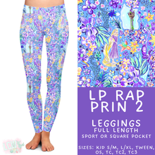 Load image into Gallery viewer, Ready to Ship - LP Rap Prin 2 Full Length Leggings - Sport Pocket OS
