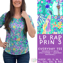 Load image into Gallery viewer, Batch #553 - LP Collection 3 - Closes 7/8 - ETA early Sept - LP Rap Prin 3 Everyday Tank &amp; Tee
