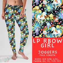 Load image into Gallery viewer, Ready to Ship - LP RBow Girl Joggers - OS &amp; TC
