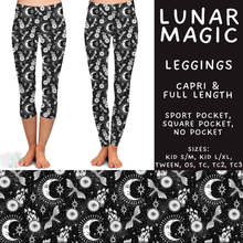 Load image into Gallery viewer, Batch #607 - Fun Run 28 - Closes 11/2 - ETA early Jan - Lunar Magic Full and Capri Length Leggings
