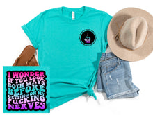 Load image into Gallery viewer, Wholesale Look Both Ways Graphic Tee - Teal
