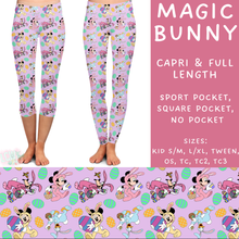 Load image into Gallery viewer, Ready To Ship - Magic Bunny Full Length Leggings - Square OS, TC, TC2
