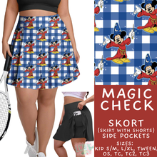 Load image into Gallery viewer, Batch #548 - May Request Run - Closes 6/26 - ETA late August - Magic Check Skort
