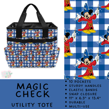 Load image into Gallery viewer, Batch #549 - Utility Tote 2 - Closes 6/29 - ETA late August - Magic Check Utility Tote
