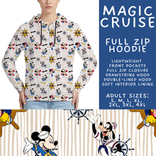 Load image into Gallery viewer, Batch #572 - Magical Faves 23 - Closes 8/19 - ETA mid October - Magic Cruise Full Zip Hoodie

