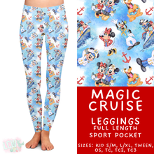 Load image into Gallery viewer, Ready to Ship - Magic Cruise Full Length Leggings - Sport Pocket TC2
