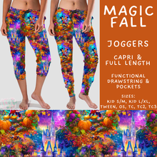Load image into Gallery viewer, Batch #583 - Magical Character Fall - Closes 9/9 - ETA early Nov - Magic Fall Full and Capri Length Joggers

