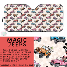 Load image into Gallery viewer, Batch #554 - Car Accessories 3 - Closes 7/10 - ETA early/mid Sept - Magic Jeeps Windshield Sun Shade
