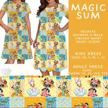 Load image into Gallery viewer, Batch #552 - Magical Faves 22 - Closes 7/6 - ETA early Sept - Magic Sum Adult &amp; Kids Dresses

