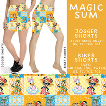 Load image into Gallery viewer, Batch #552 - Magical Faves 22 - Closes 7/6 - ETA early Sept - Magic Sum Biker &amp; Jogger Shorts
