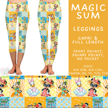 Load image into Gallery viewer, Batch #552 - Magical Faves 22 - Closes 7/6 - ETA early Sept - Magic Sum Full and Capri Length Leggings
