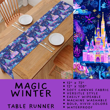 Load image into Gallery viewer, Batch #602 - Table Runners &amp; Placemats - Closes 10/23 - ETA mid Dec - Magic Winter Table Runner
