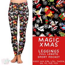 Load image into Gallery viewer, Batch #434 - Magical Christmas - Closes 10/22 - ETA early Dec - Magic Xmas Full Length Leggings
