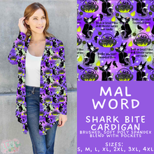 Load image into Gallery viewer, Batch #608 - Magic in Words - Closes 11/4 - ETA early Jan - Mal Word Cardigan
