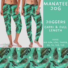 Load image into Gallery viewer, Batch #307 - Sea Life - Closes 3/20 - ETA mid May - Manatee Full and Capri Length Joggers
