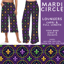 Load image into Gallery viewer, Batch #605 - Mardi Party - Closes 10/28 - ETA late Dec - Mardi Circle Capri and Full Length Loungers
