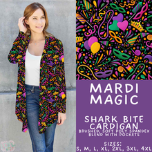 Load image into Gallery viewer, Batch #605 - Mardi Party - Closes 10/28 - ETA late Dec - Mardi Magic Cardigan
