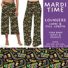 Load image into Gallery viewer, Batch #605 - Mardi Party - Closes 10/28 - ETA late Dec - Mardi Time Capri and Full Length Loungers
