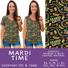Load image into Gallery viewer, Batch #605 - Mardi Party - Closes 10/28 - ETA late Dec - Mardi Time Everyday Tank &amp; Tee
