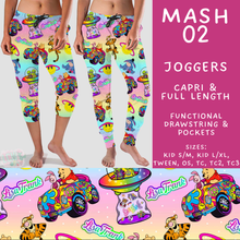 Load image into Gallery viewer, Batch #546 - Character Mash - Closes 6/22 - ETA late August - Mash 02 Full and Capri Length Joggers
