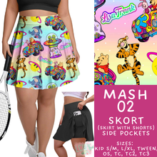 Load image into Gallery viewer, Batch #546 - Character Mash - Closes 6/22 - ETA late August - Mash 02 Skort
