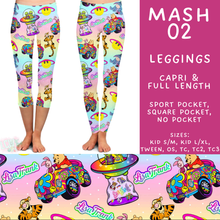 Load image into Gallery viewer, Batch #546 - Character Mash - Closes 6/22 - ETA late August - Mash 02 Full and Capri Length Leggings
