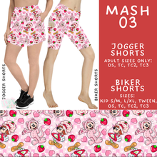 Load image into Gallery viewer, Batch #546 - Character Mash - Closes 6/22 - ETA late August - Mash 03 Biker &amp; Jogger Shorts
