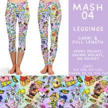Load image into Gallery viewer, Batch #546 - Character Mash - Closes 6/22 - ETA late August - Mash 04 Full and Capri Length Leggings
