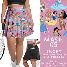 Load image into Gallery viewer, Batch #546 - Character Mash - Closes 6/22 - ETA late August - Mash 05 Skort
