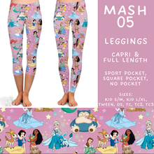 Load image into Gallery viewer, Batch #546 - Character Mash - Closes 6/22 - ETA late August - Mash 05 Full and Capri Length Leggings

