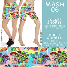 Load image into Gallery viewer, Batch #546 - Character Mash - Closes 6/22 - ETA late August - Mash 06 Biker &amp; Jogger Shorts
