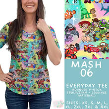 Load image into Gallery viewer, Batch #546 - Character Mash - Closes 6/22 - ETA late August - Mash 06 Everyday Tee
