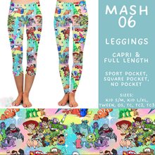 Load image into Gallery viewer, Batch #546 - Character Mash - Closes 6/22 - ETA late August - Mash 06 Full and Capri Length Leggings

