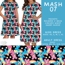 Load image into Gallery viewer, Batch #546 - Character Mash - Closes 6/22 - ETA late August - Mash 07 Adult &amp; Kids Dresses
