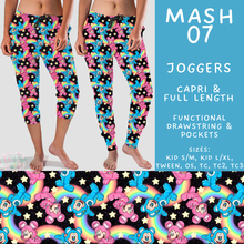 Load image into Gallery viewer, Batch #546 - Character Mash - Closes 6/22 - ETA late August - Mash 07 Full and Capri Length Joggers

