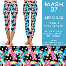 Load image into Gallery viewer, Batch #546 - Character Mash - Closes 6/22 - ETA late August - Mash 07 Full and Capri Length Leggings
