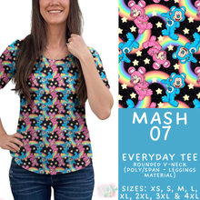 Load image into Gallery viewer, Batch #546 - Character Mash - Closes 6/22 - ETA late August - Mash 07 Everyday Tee
